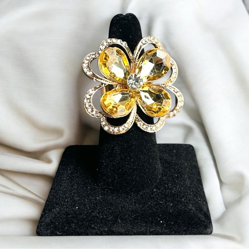 Floral Statement Ring
